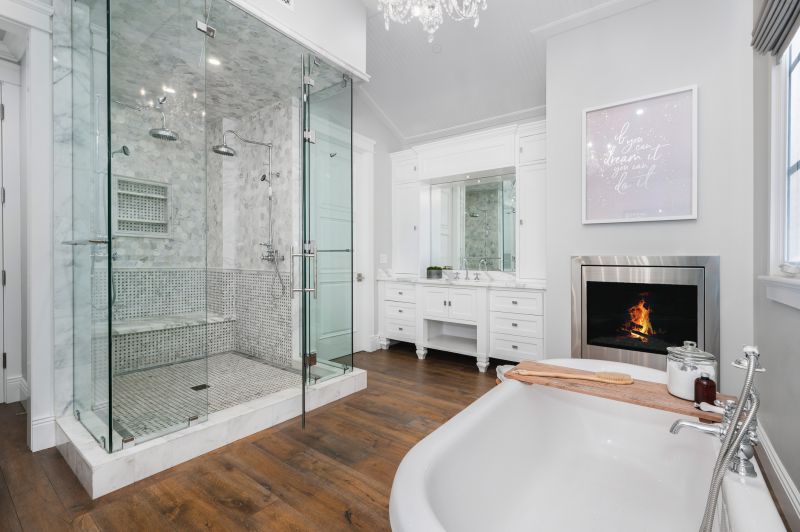 Spa-Style Master Bathroom